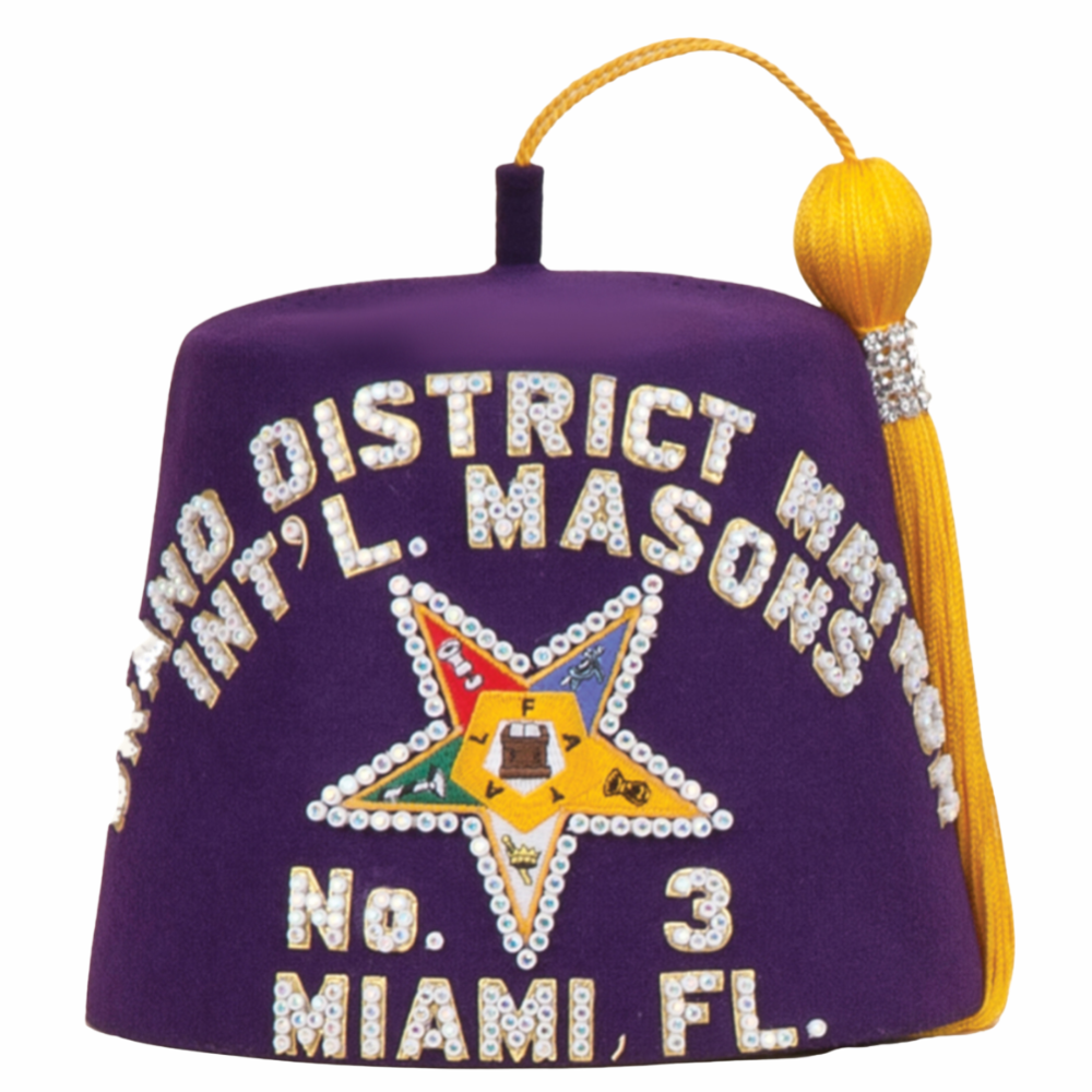 Ladies International Masons Jewel Fez