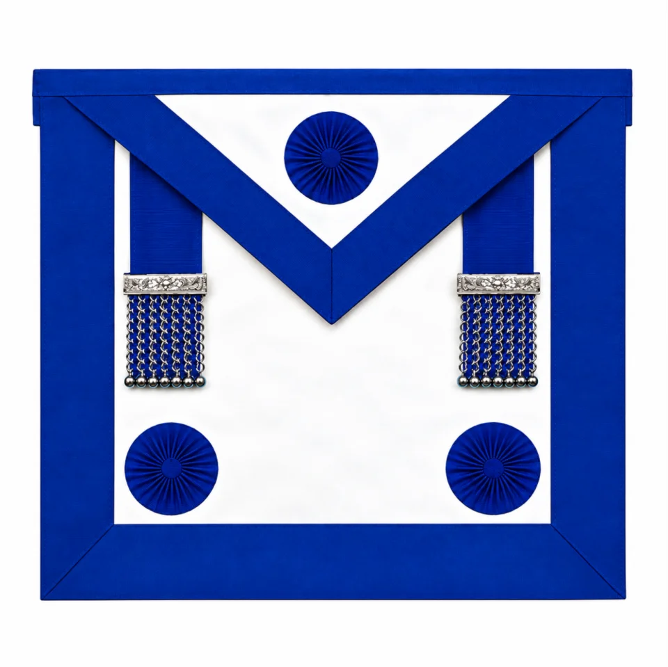 Master Mason Blue Lodge Massachusetts Regulation Apron