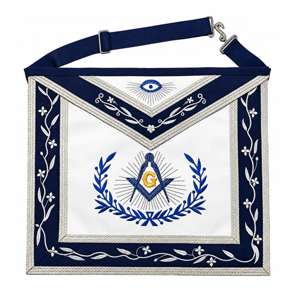 Master Mason Blue Lodge Apron
