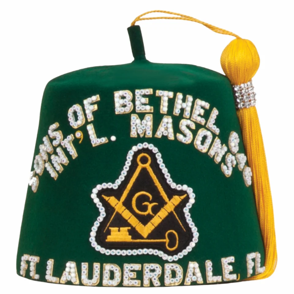 Men's International Masons Jewel Fez