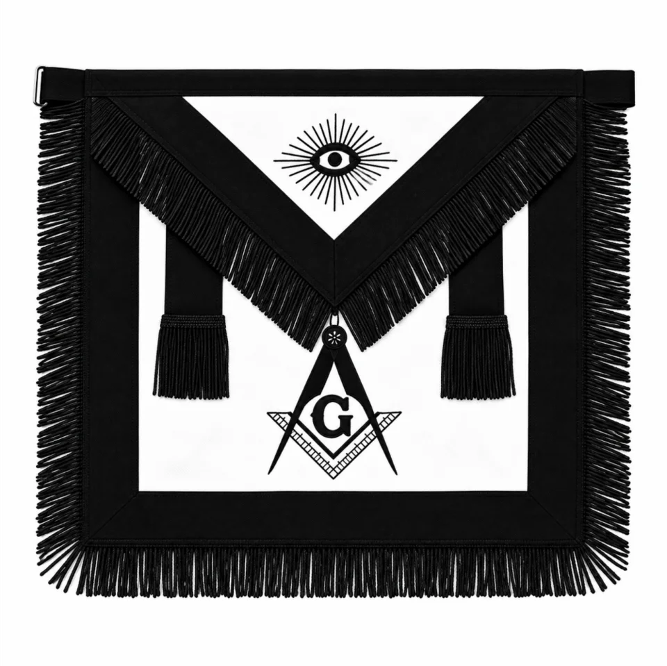 Master Mason Blue Lodge Funeral Apron