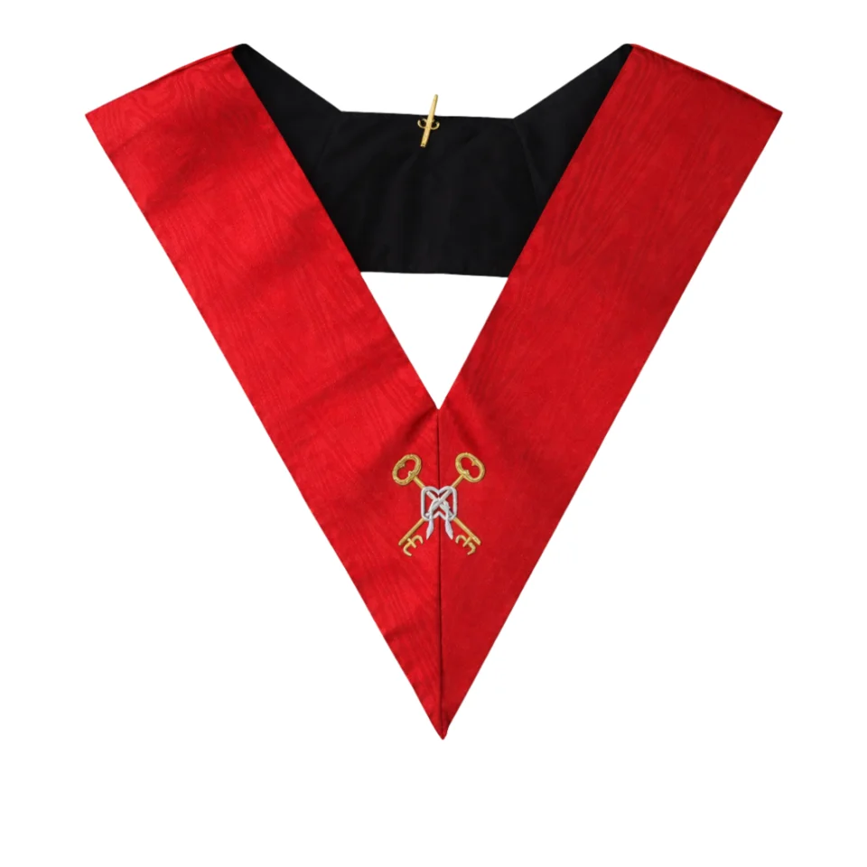 Treasurer 18th Degree Scottish Rite Collar