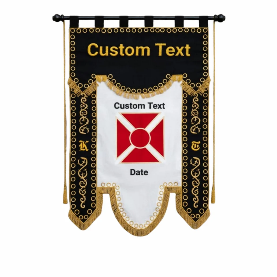Knights Templar Commandery Banner