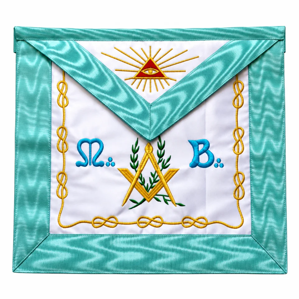 Master Mason Blue Lodge French Apron