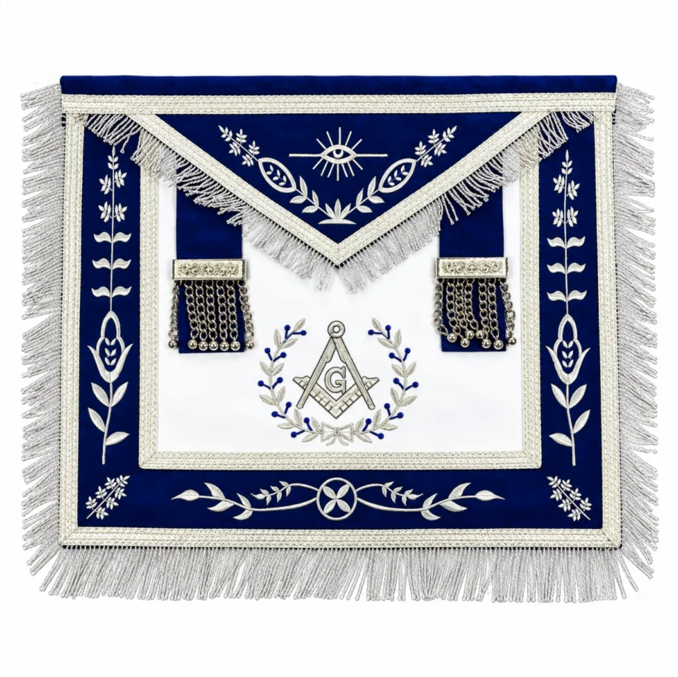 Master Mason Blue Lodge Apron