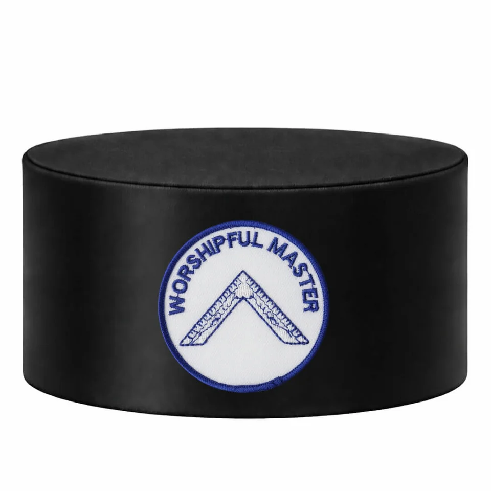 Worshipful Master Blue Lodge Crown Cap 