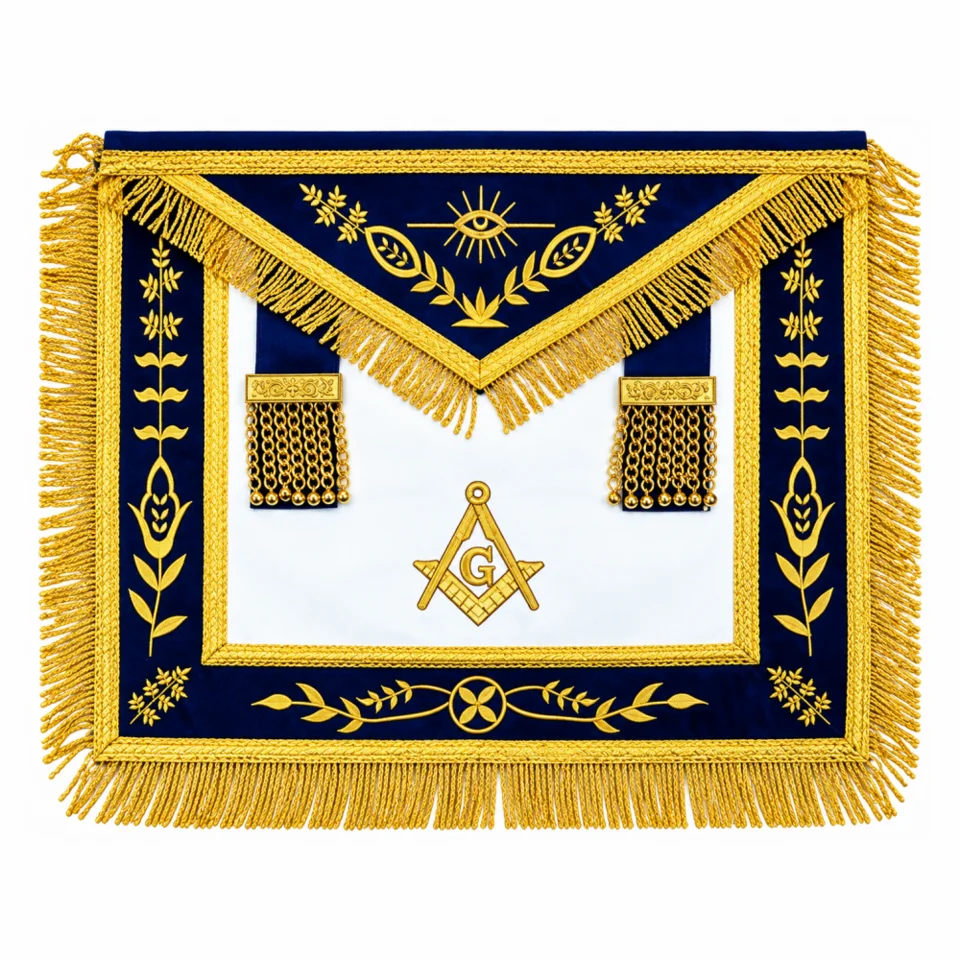 Master Mason Blue Lodge Apron