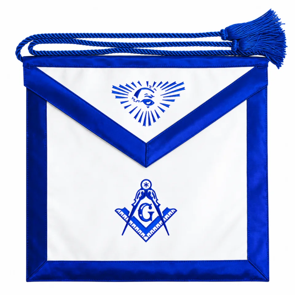 Master Mason Blue Lodge Apron