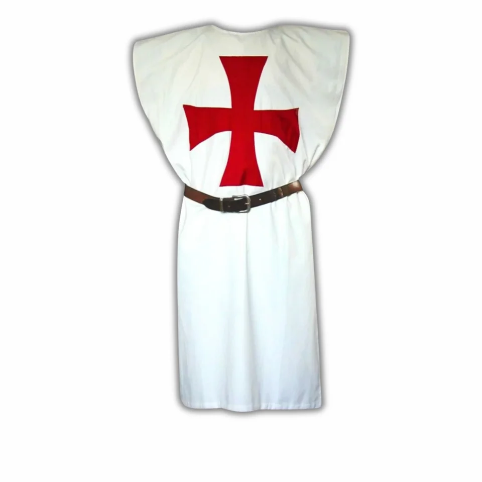 White Surcoat with Red Templar Cross