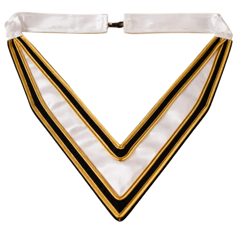 Grand Officers Malta Regulation Collar - Black Moire
