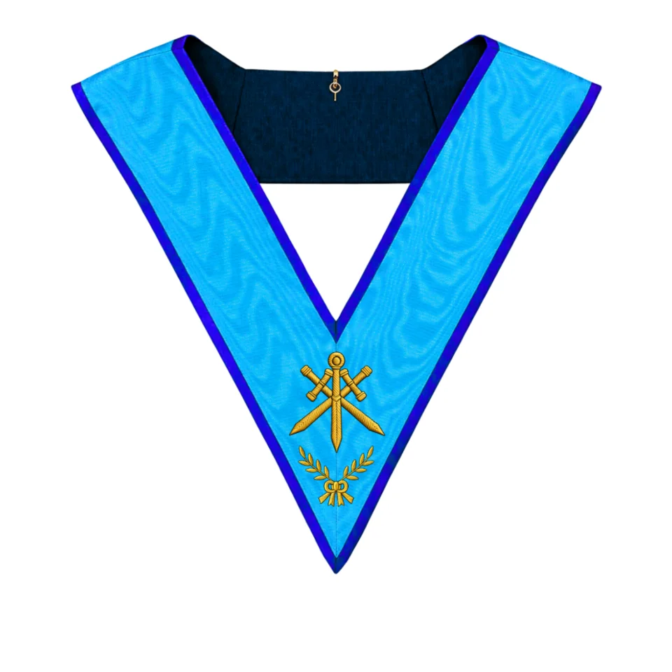 Master of Ceremonies Memphis Misraim French Regulation Officer Collar 