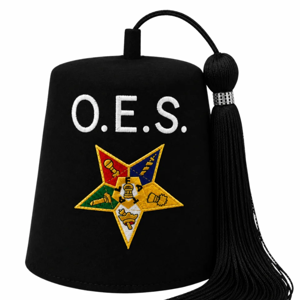 OES Black Fez