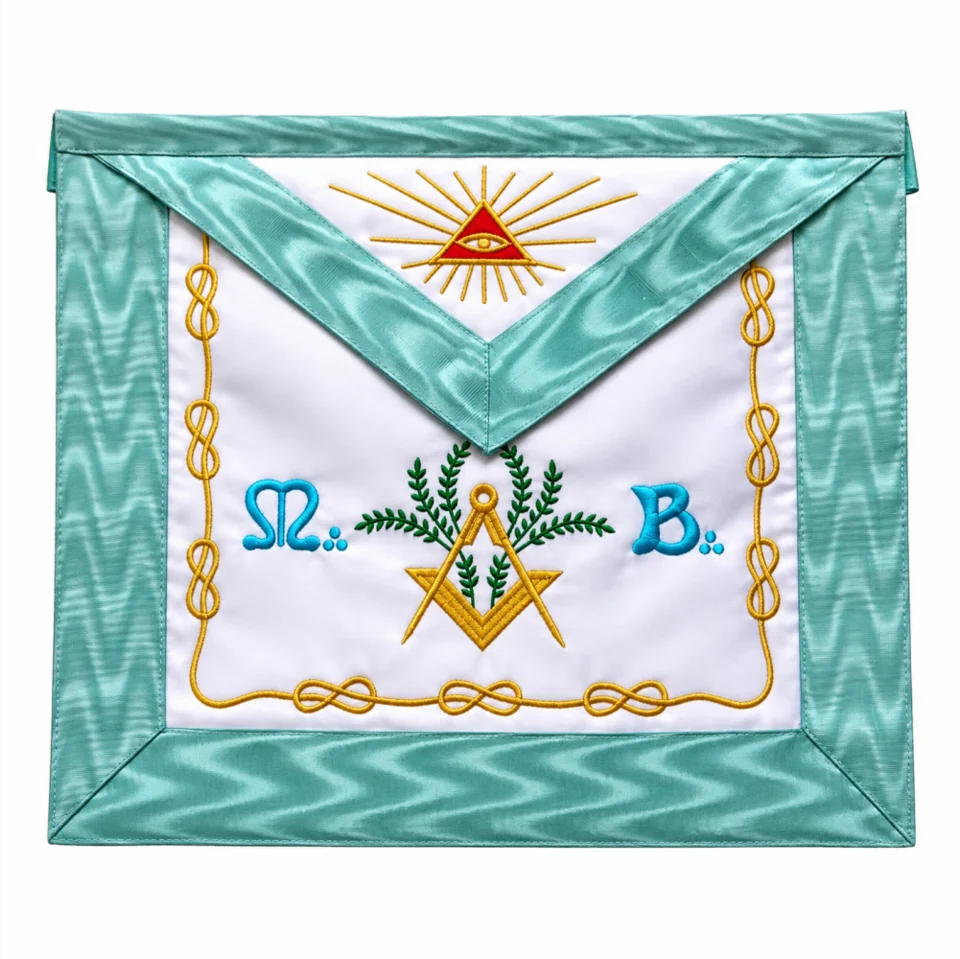 Master Mason Blue Lodge French Apron