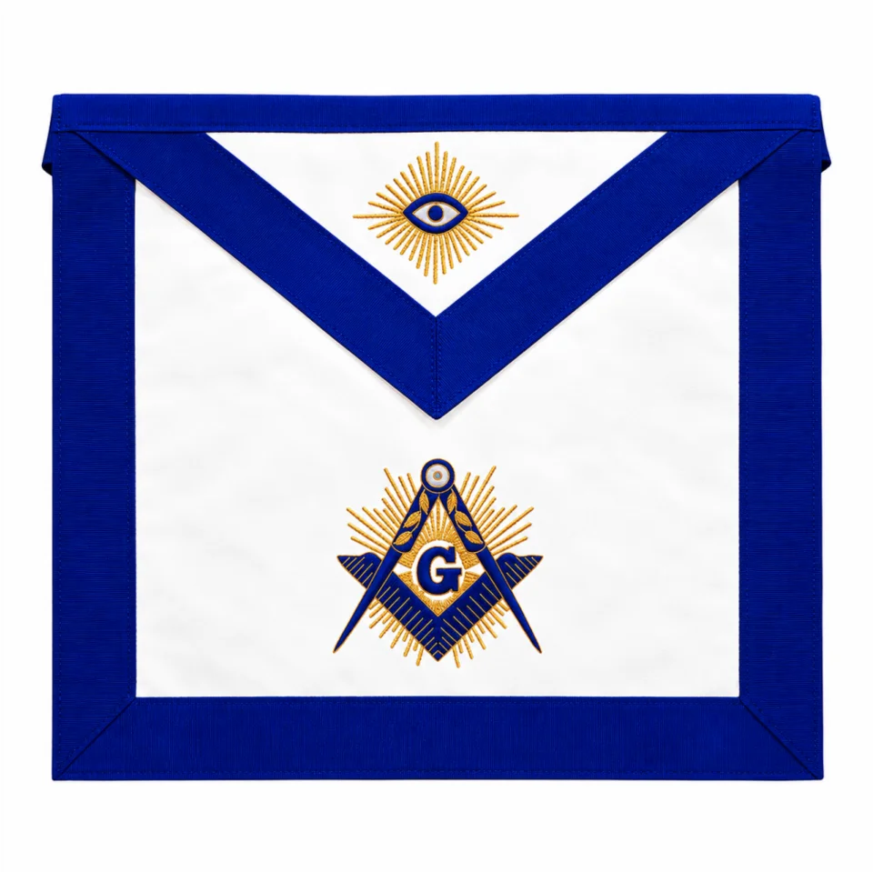 Master Mason Blue Lodge Apron
