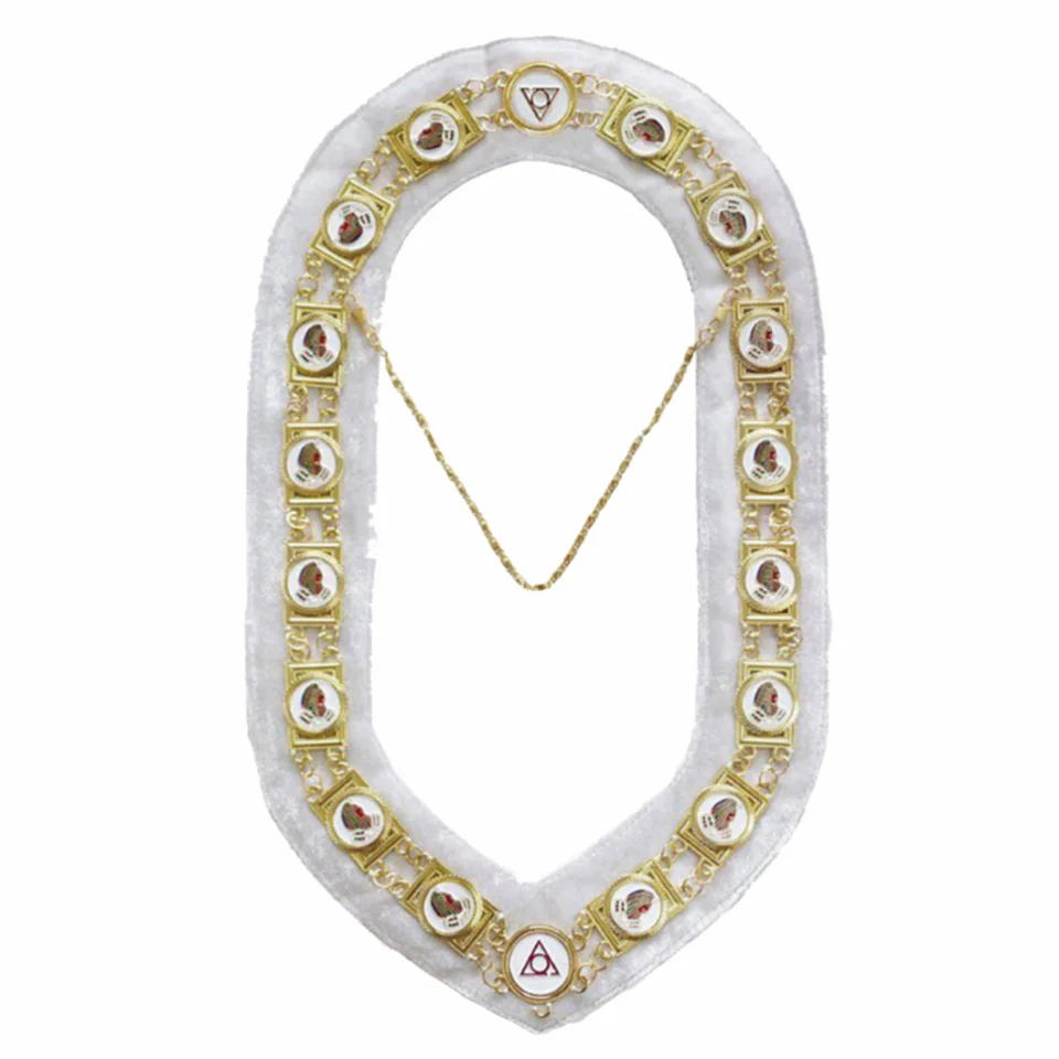 LOCOP PHA Chain Collar with Wreath Emblem
