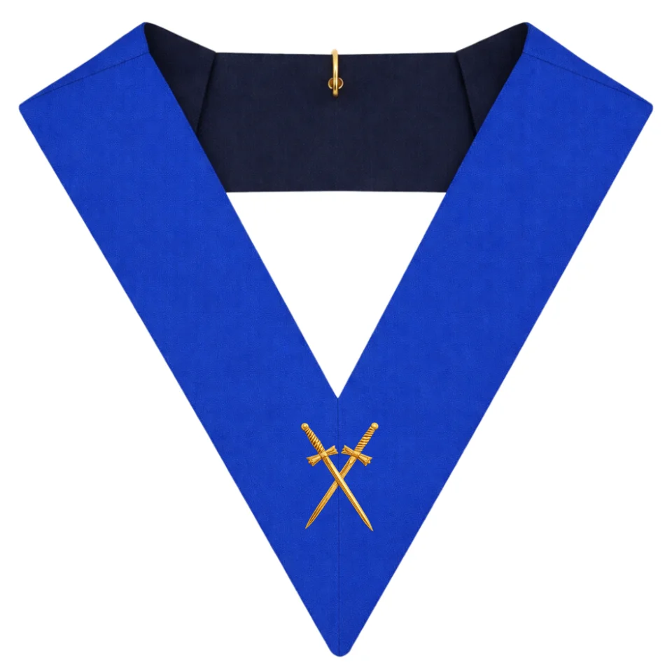 Inside Sentinel Blue Lodge Collar