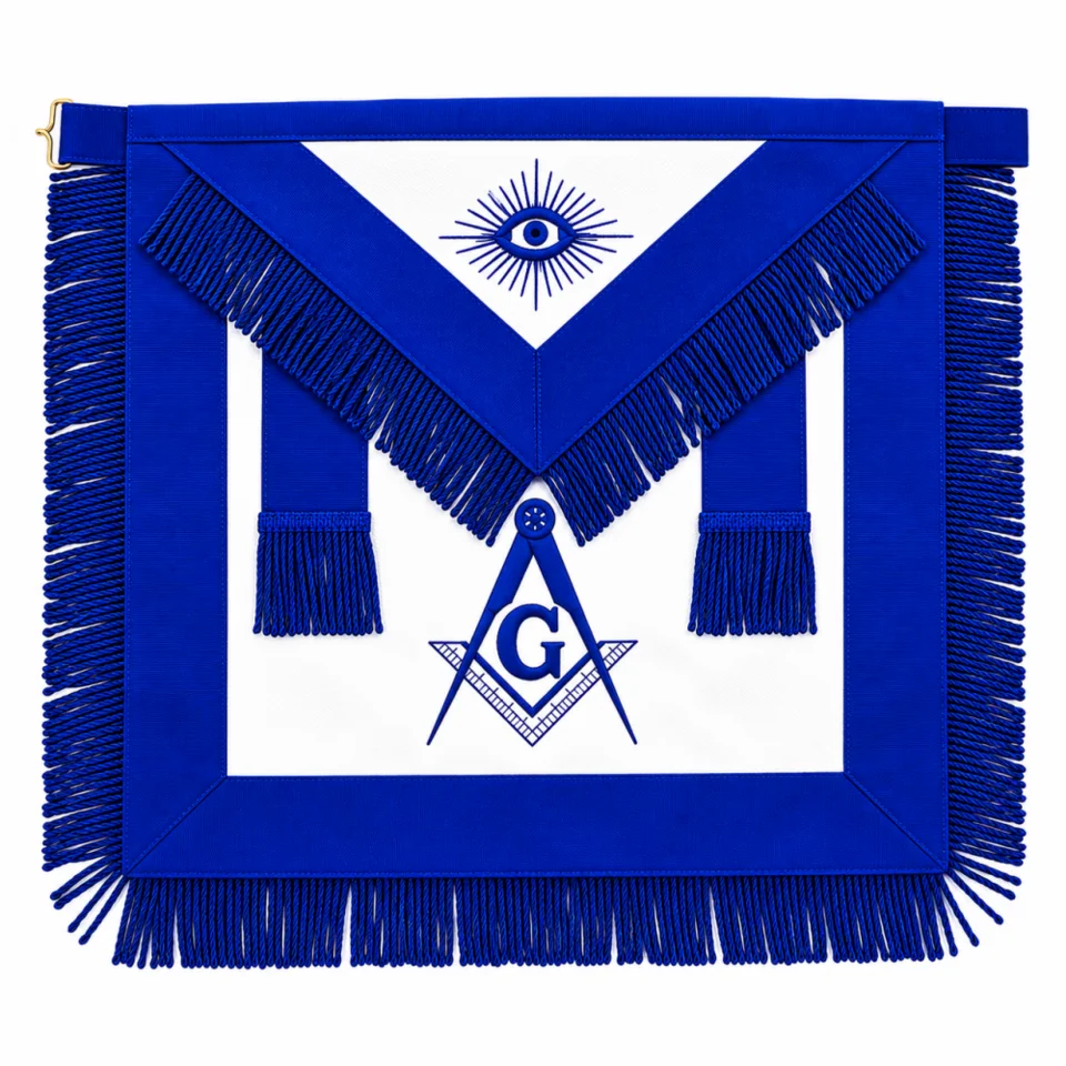 Master Mason Blue Lodge Apron