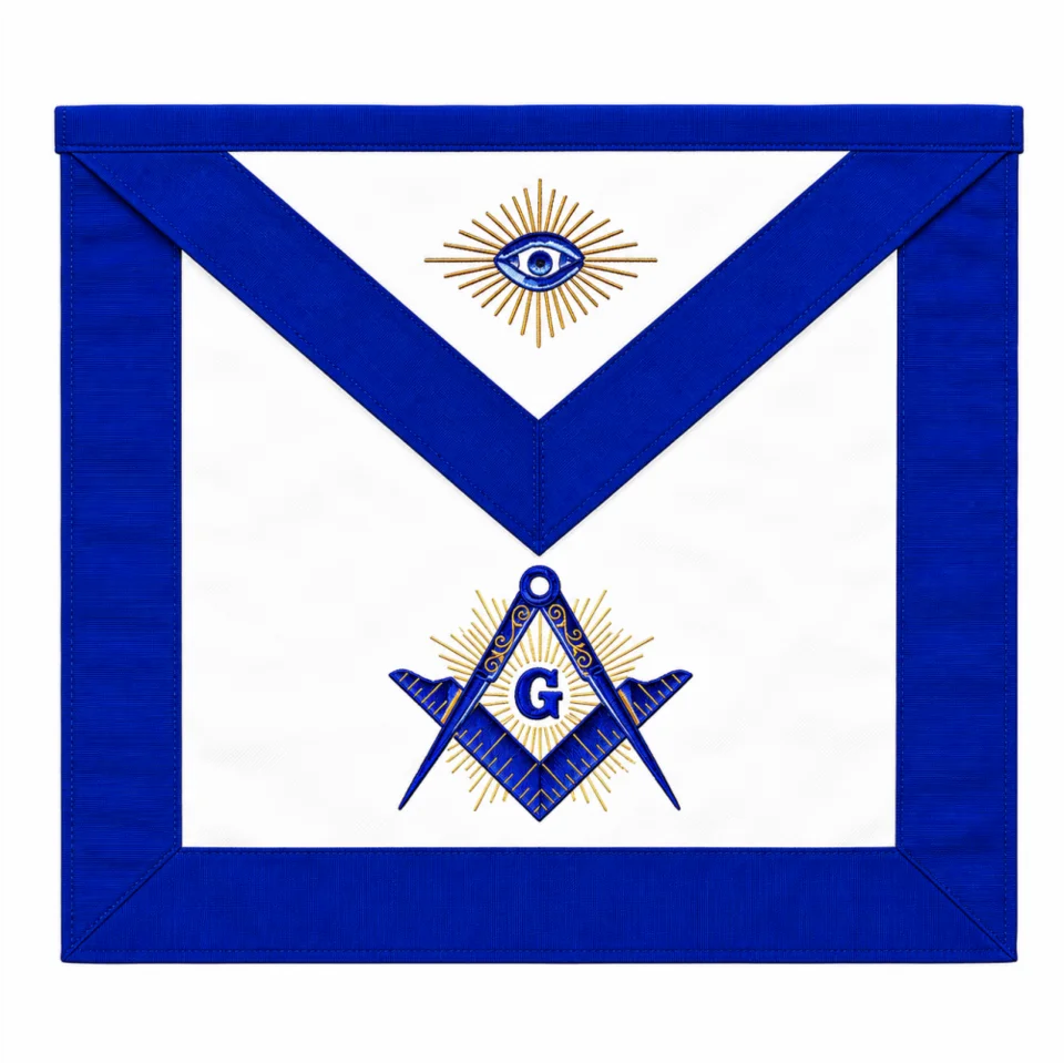 Master Mason Blue Lodge Apron