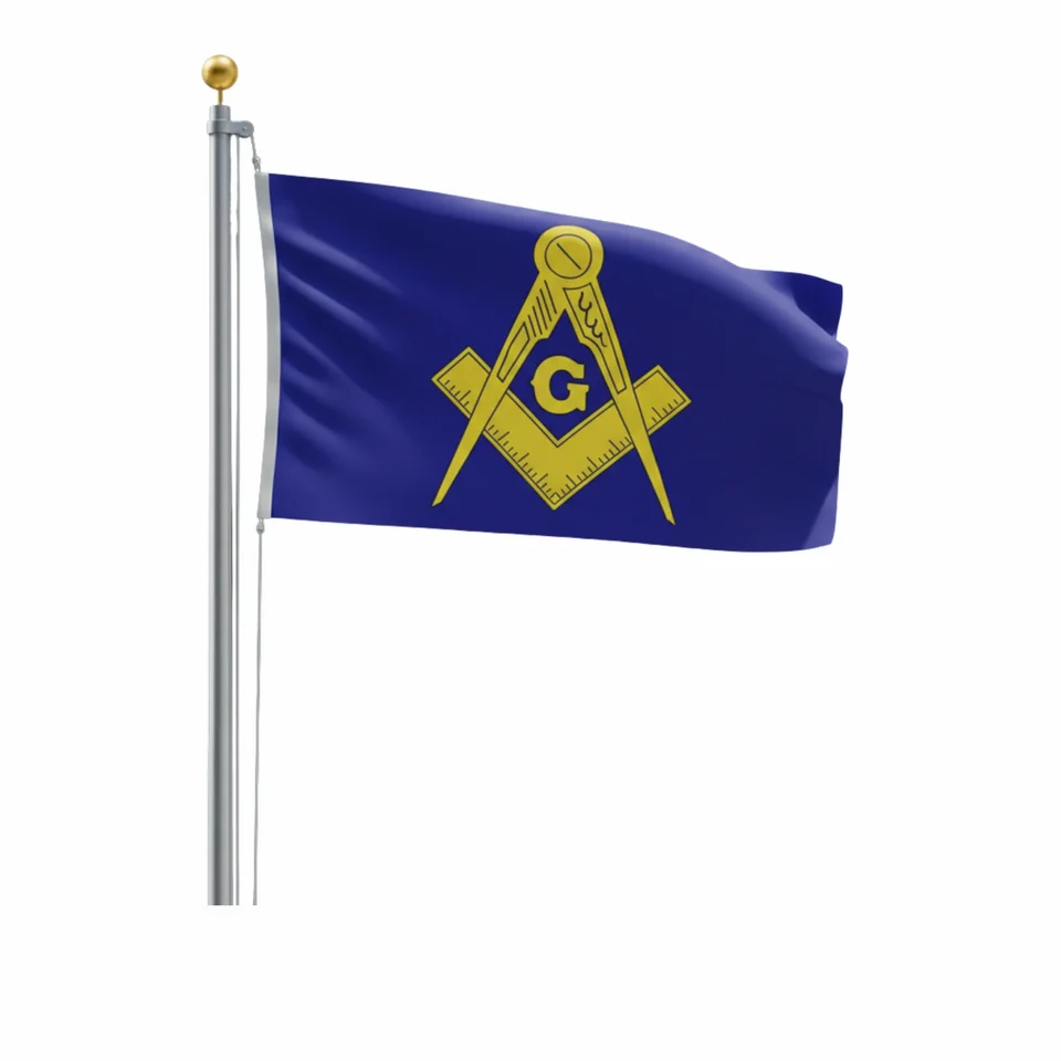 Master Mason Blue Lodge Flag