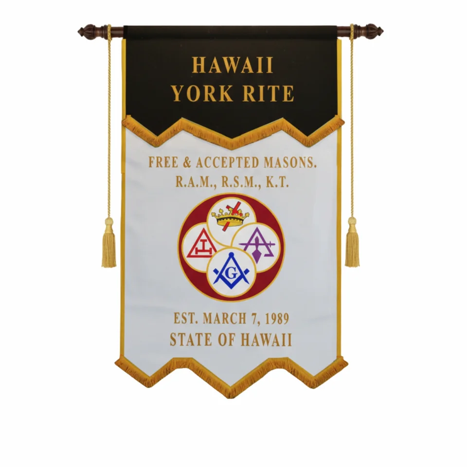 Masonic York Rite Banner