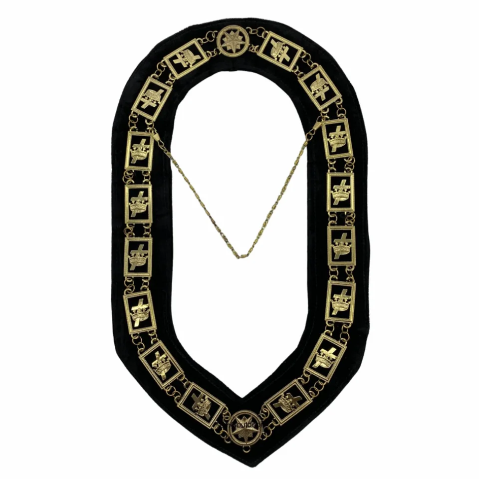 Knights Templar Commandery Chain Collar