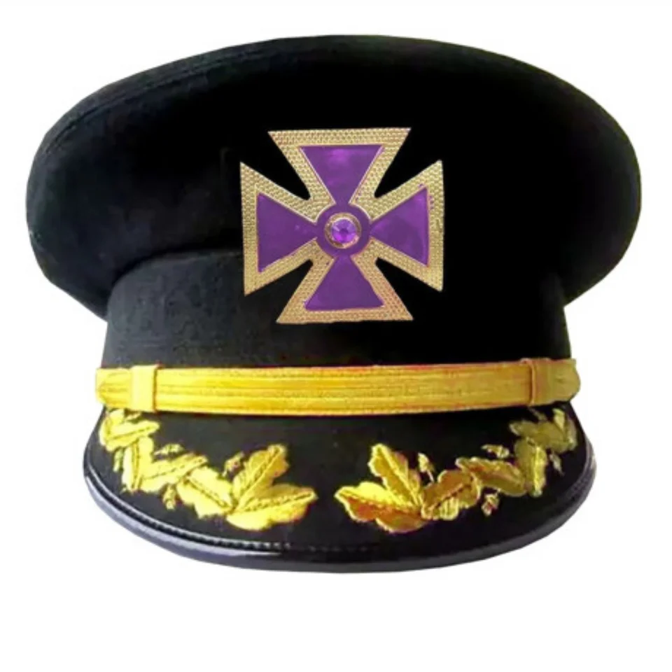 PAST GRAND COMMANDER KNIGHTS TEMPLAR COMMANDERY FATIGUE CAP 