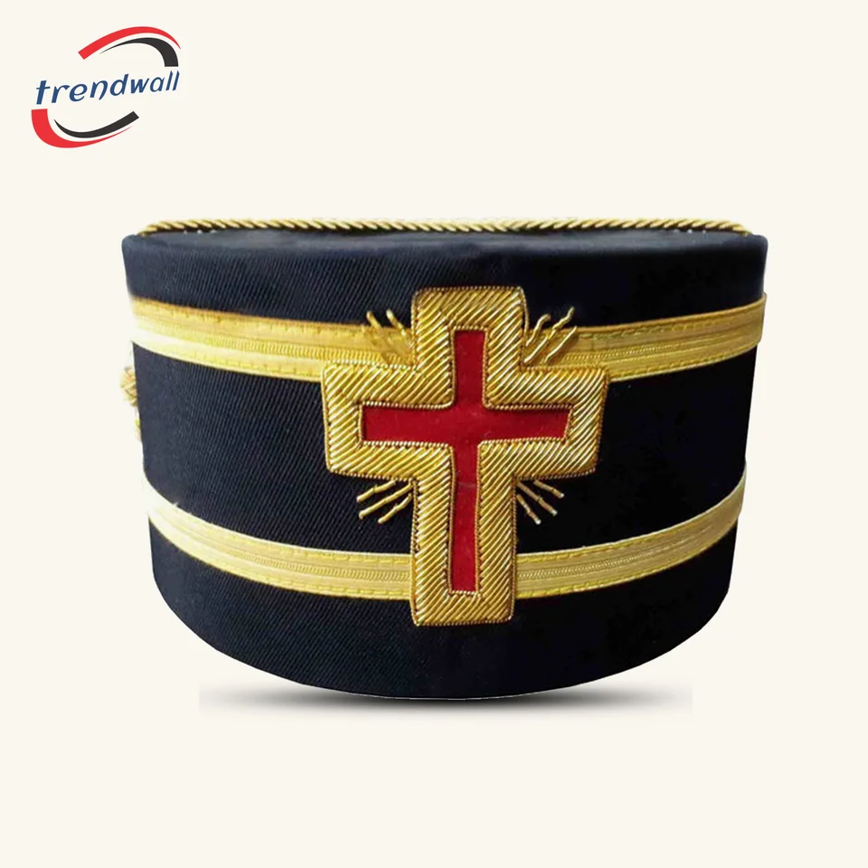 Past Commander Knights Templar Commandery Crown Cap