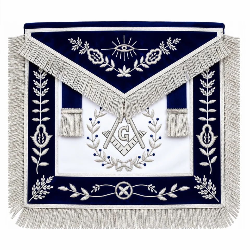 Master Mason Blue Lodge Apron