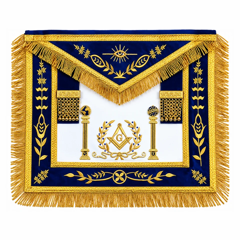 Master Mason Blue Lodge Apron