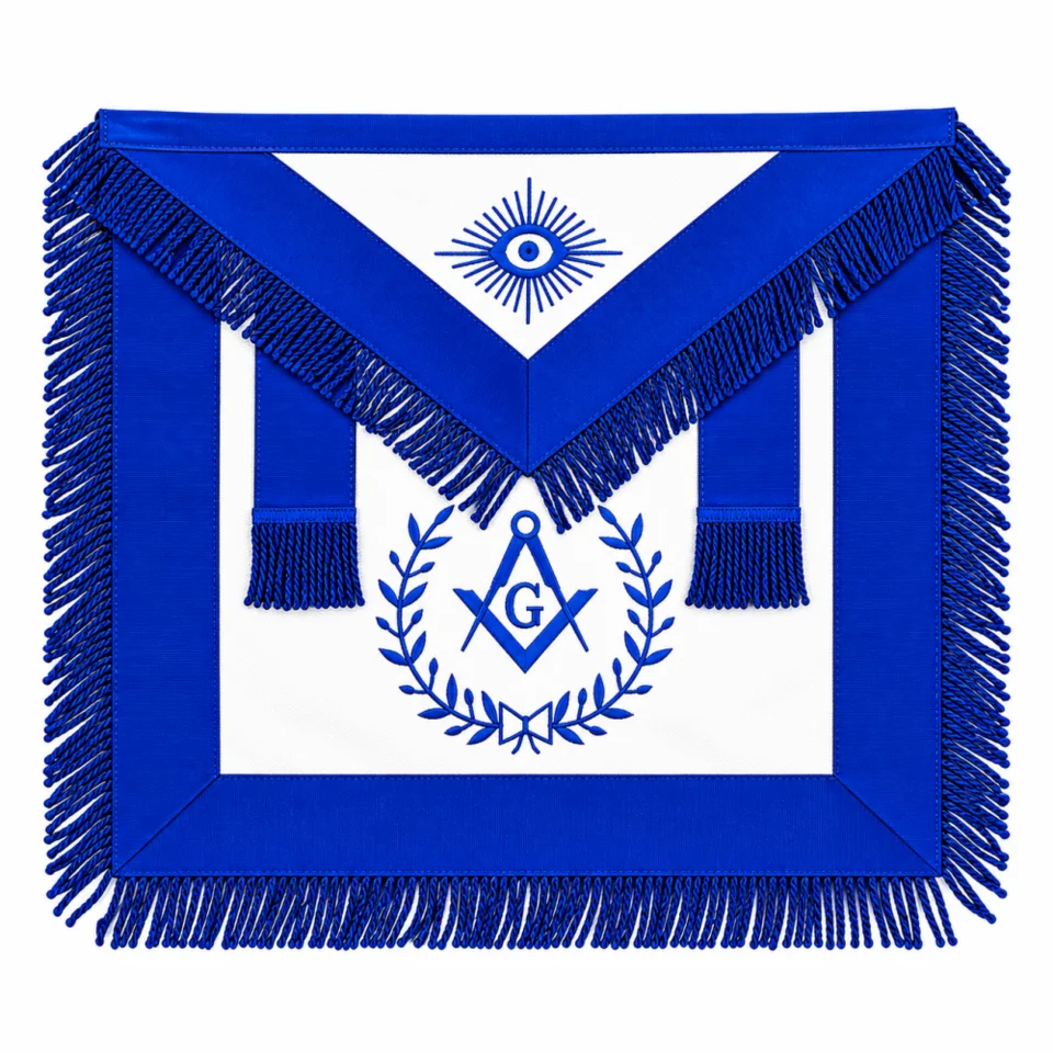Master Mason Blue Lodge Apron