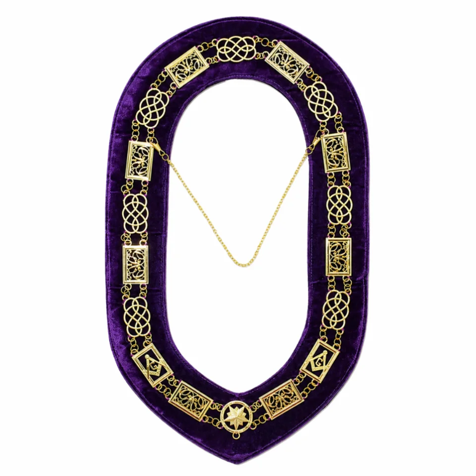 Grand Officers Blue Lodge Chain Collar