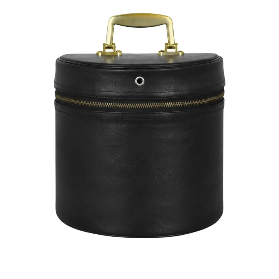 Masonic Fez case Black Leather