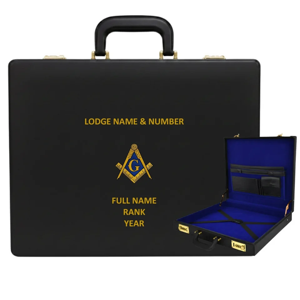 Master Mason Blue Lodge Apron Case