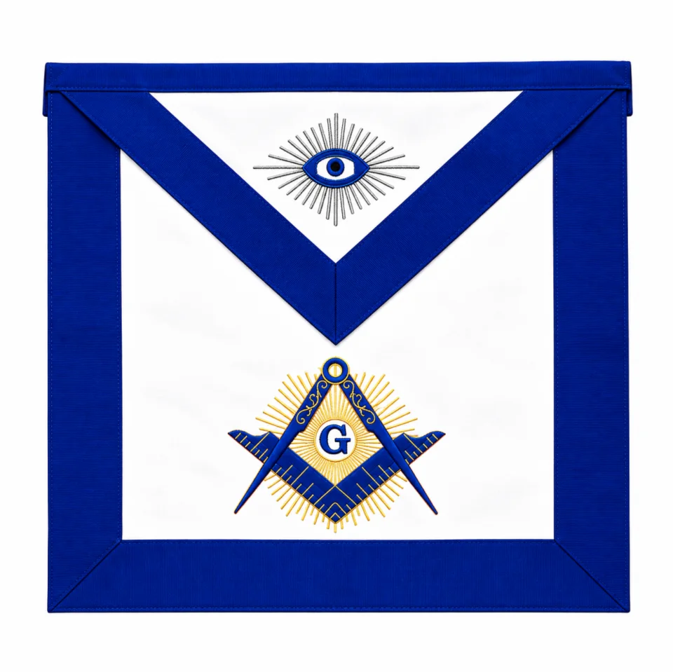 Master Mason Blue Lodge Apron