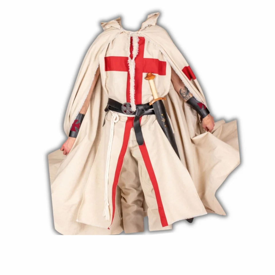 Medieval Knight Templar Crusader Costume