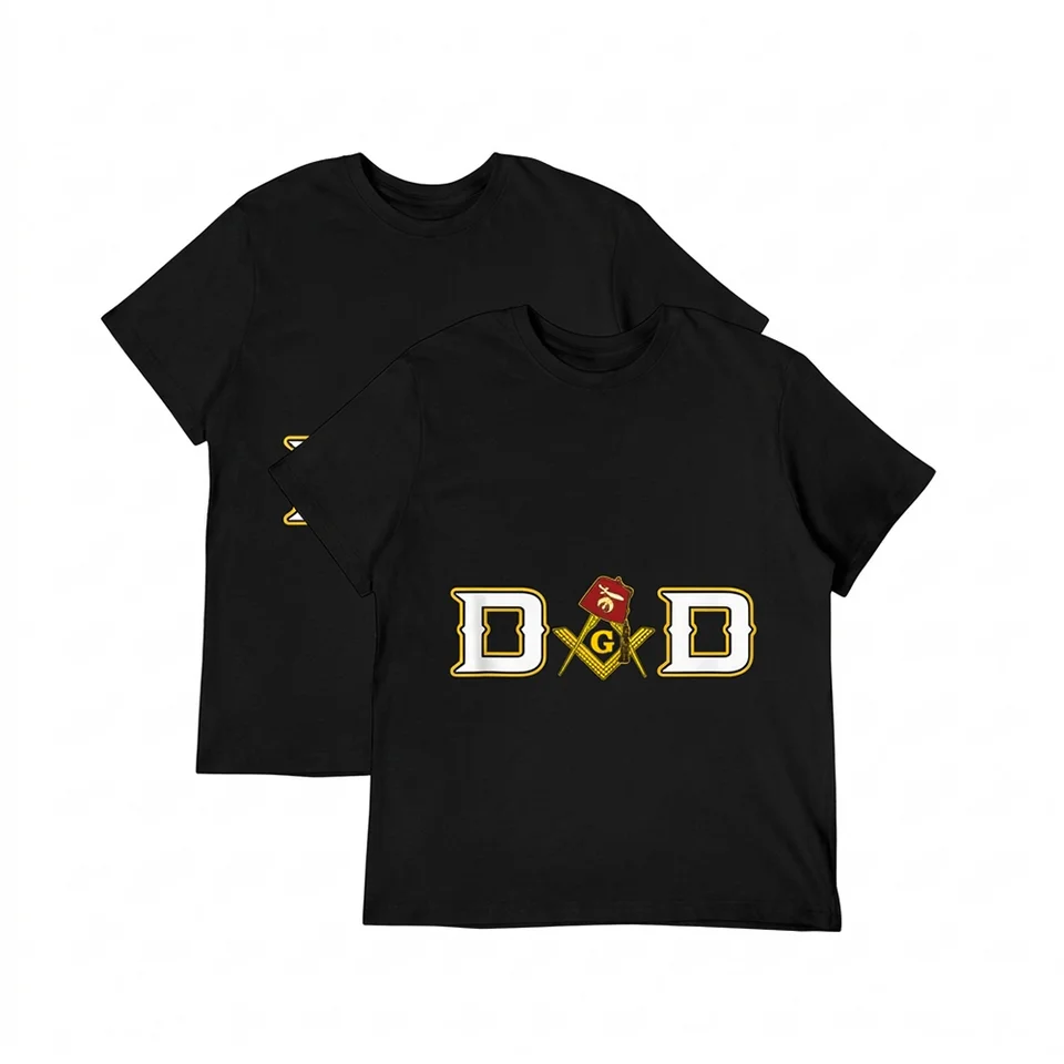 Masonic Noble Mystic Shrine T-shirt featuring a Compass G and Square design for Father’s Day.
