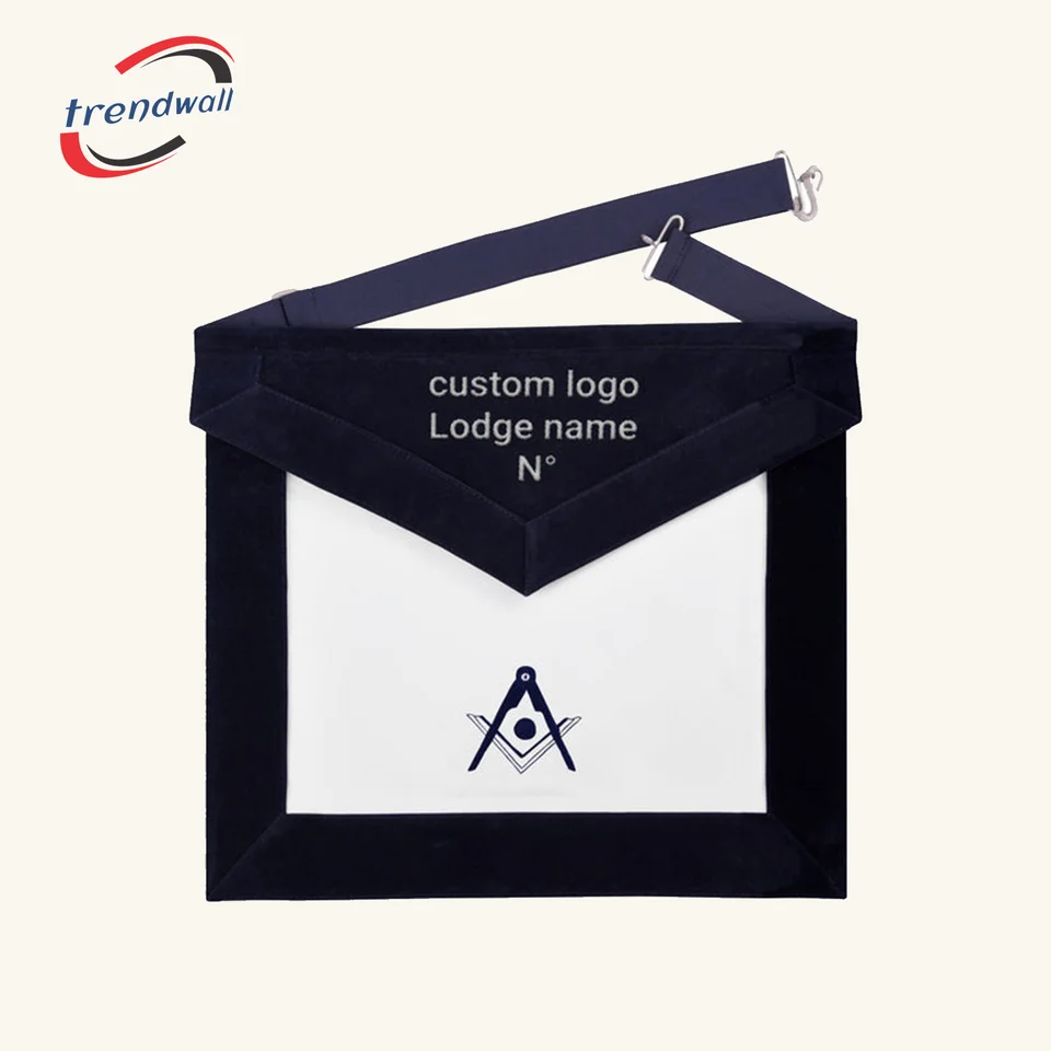 Senior Deacon Blue Lodge California Officer Apron 