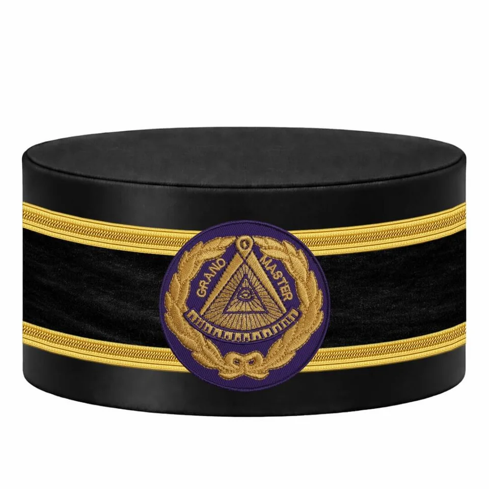 Grand Master Blue Lodge Crown Cap