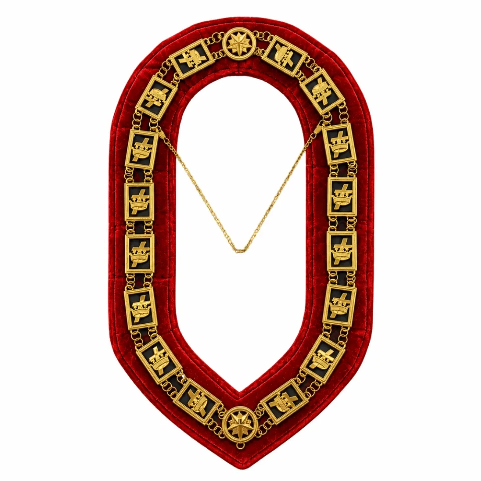 Knights Templar Commandery Chain Collar