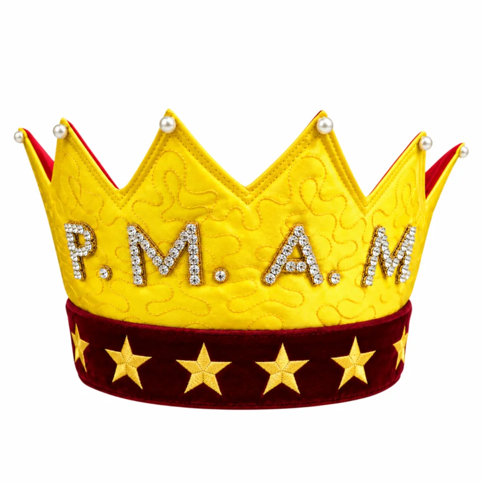 Masonic AM PM Satin Crown