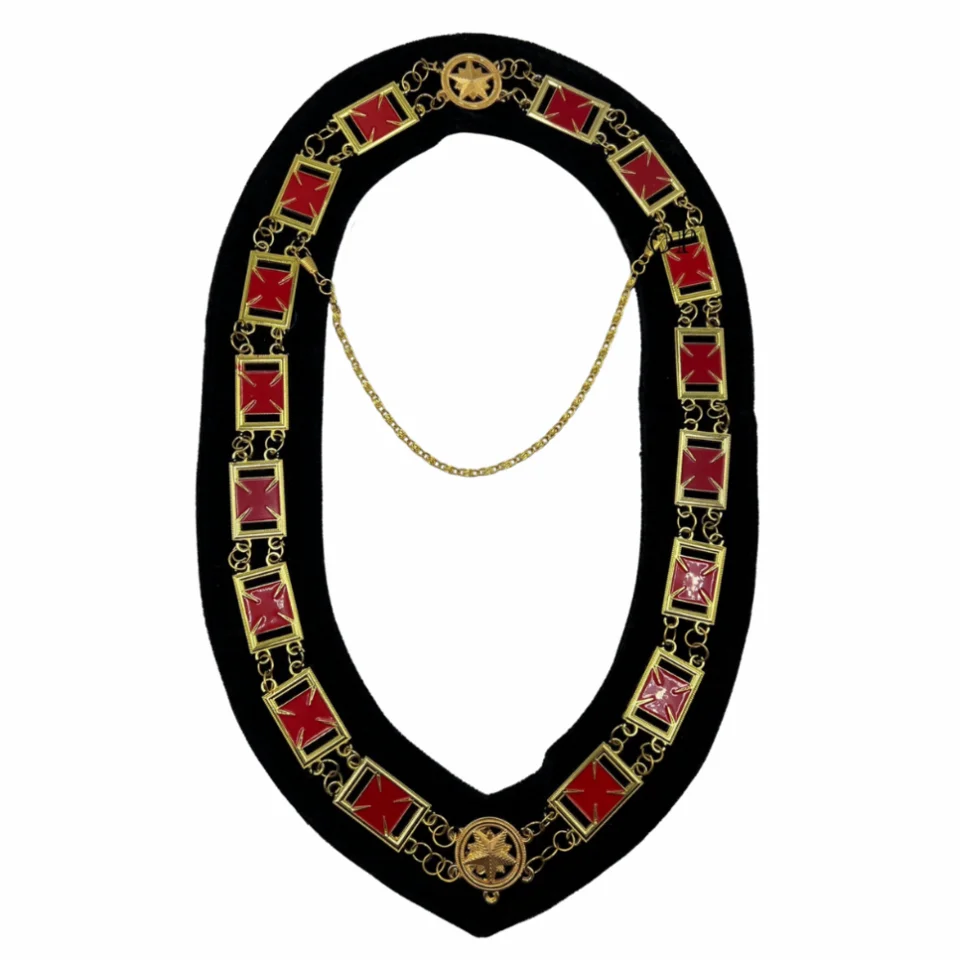 Knights Templar Commandery Chain Collar