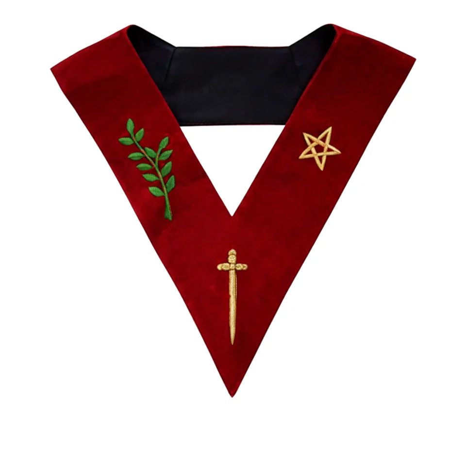 Tyler Scottish Rite Officer Collar