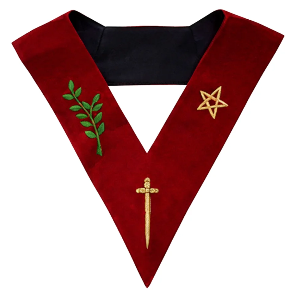 Tyler Scottish Rite Officer Collar