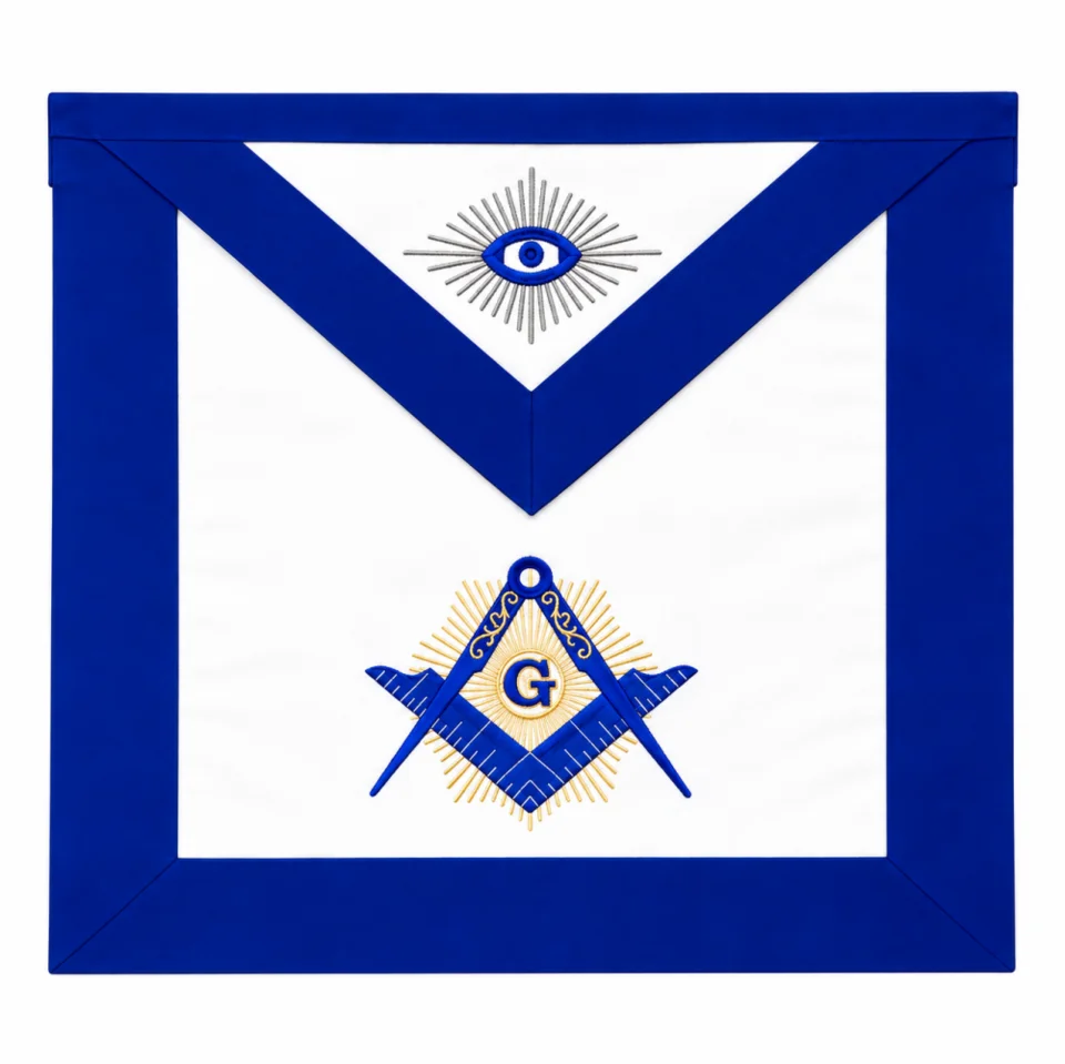 Master Mason Blue Lodge Apron