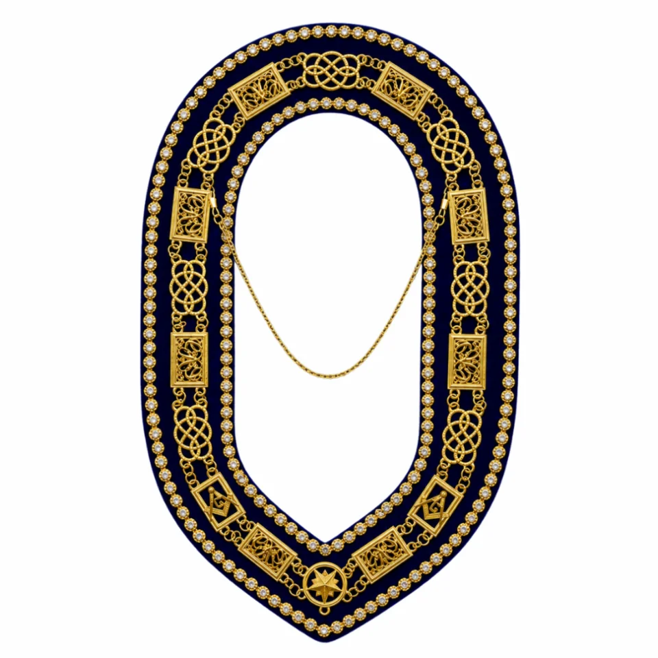Grand Officers Blue Lodge Chain Collar