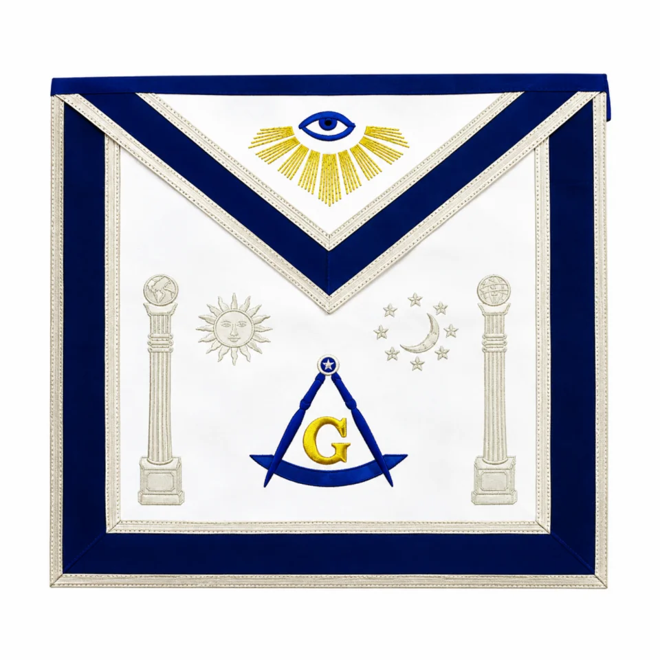 Master Mason Blue Lodge Apron
