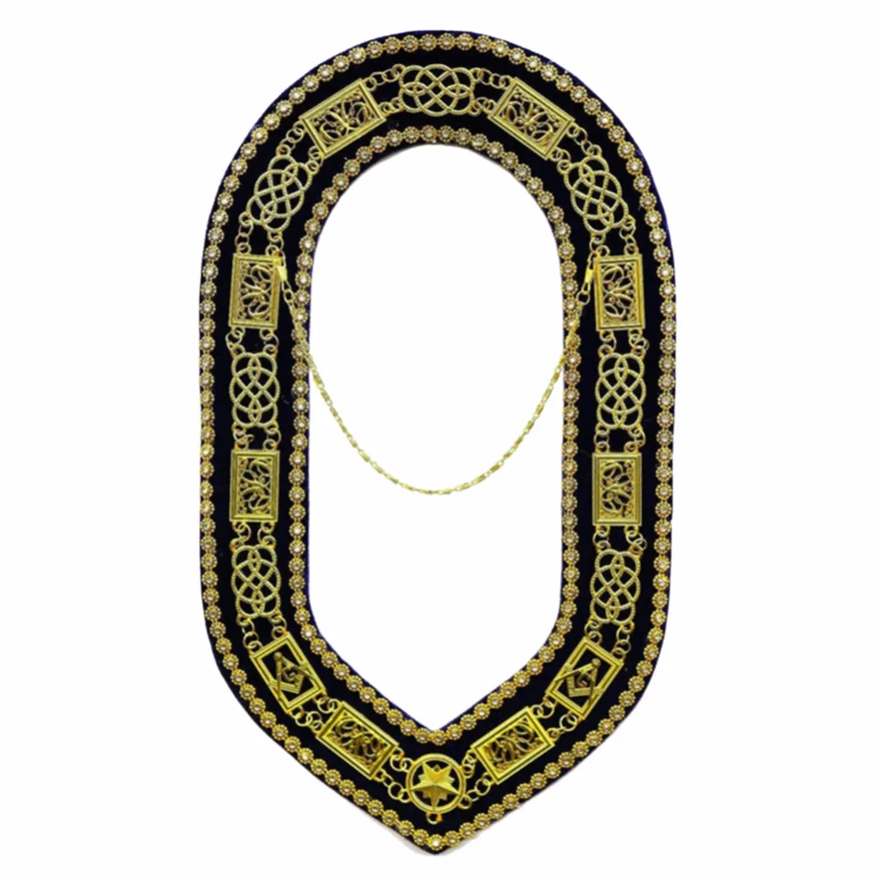 Grand Officers Blue Lodge Chain Collar