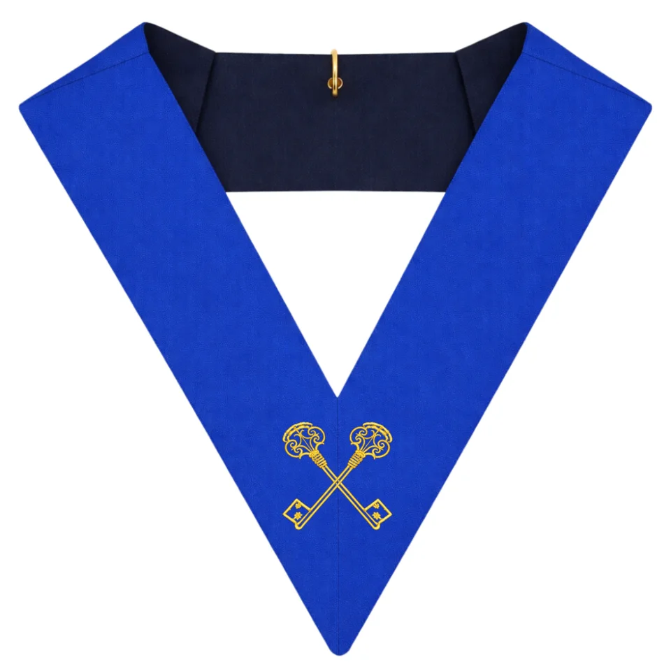 Treasurer Blue Lodge Collar