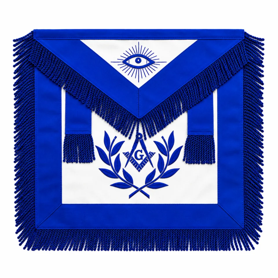 Master Mason Blue Lodge Apron