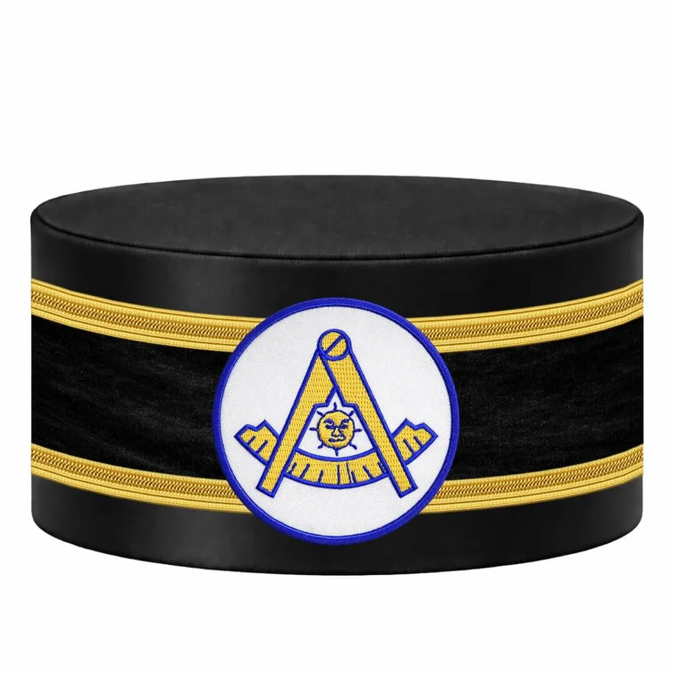 Past Master Blue Lodge California Regulation Crown Cap